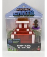 NEW MINECRAFT MINI FIGURE CARRY ALONG POTION CARRYING CASE Earth Toy - £14.58 GBP