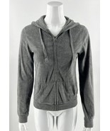 Live Love Dream Aeropostale Womens Size M Velour Sequin Hooded Track Jacket - £19.55 GBP