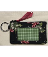 Vera Bradley Zip ID Case Zipper Pouch Coin Purse Keyring Keychain New Hope - €16,31 EUR