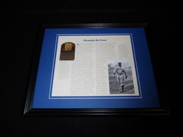 Grover Cleveland Alexander Chicago Cubs Team Framed 11x14 Photo Display - £27.45 GBP