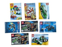 Lego Instruction Book Lot 7615 70787 6743 70723 76012 76012 Batman Ninjago - £14.15 GBP