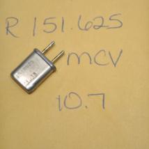Regency MCV 10.7 Radio Crystal Receive R 151.625 MHz - $10.88