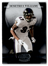 2008 Leaf Certified #12 Demetrius Williams NM-MT Ravens ID:73605 - £1.39 GBP