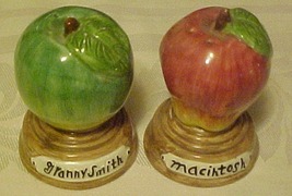 Salt &amp; Pepper Shakers - An Apple a Day Salt &amp; Pepper - $9.00