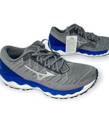 Mizuno Running Tennis Shoes 9 mens Wave Sky 4 Waveknit grey athletic sne... - £74.95 GBP