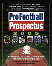 Pro Football Prospectus 2005: Statistics, Analysis With Free Gift - £8.91 GBP