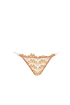 Agent Provocateur Womens Briefs Luxurious Glossy Printed Beige S - £90.21 GBP