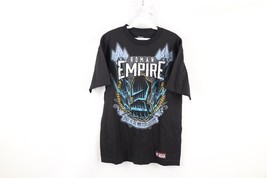WWE Mens Medium Roman Reigns Empire Believe That Double Sided T-Shirt Black - $19.75