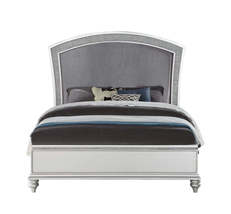 ACME Maverick Eastern King Bed, Fabric & Platinum (1Set/3Ctn) 21797EK - $1,304.94