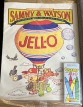 Vintage 1992 JELL-O Sammy &amp; Watson Coloring Activity Book w/ Crayons Sea... - $144.94 MXN