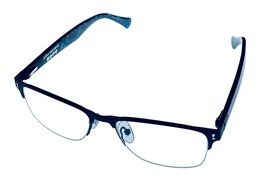 John Varvatos Rimless Rectangle Mens Navy Metal Eyewear Frame V181. 54mm - £71.05 GBP