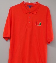 Miami Hurricanes Ncaa Mens Embroidered Polo XS-6XL, LT-4XLT New - £20.29 GBP+