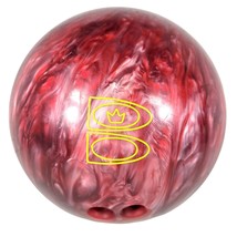 Brunswick Galaxie 300 Bowling Ball Vintage 10.6 lb Burgundy Pearl Marble Swirl - £31.21 GBP