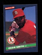 1986 Donruss #59 Ozzie Smith Nmmt Cardinals Hof *AZ4434 - £4.29 GBP