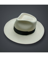 Genuine Panama Hat Montecristi &quot;Diamante&quot;  -  15 weaves  Men Woman Straw... - $189.00