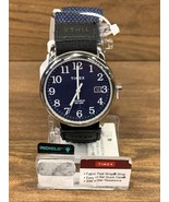 Timex Men&#39;s Easy Reader Watch 35mm Water Resistant Blue FastWrap Strap - $622.44 MXN