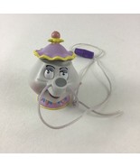 Disney Princess Beauty And The Beast Mrs Potts Bubble Necklace Vintage 9... - $29.81 CAD