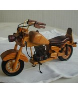 Handmade wooden  motorcyle collectible - $112.38 CAD