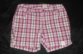 Arizona Girls Plaid Shorts Size-16 Regular  NWT - $10.62
