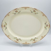 Homer Laughlin Eggshell Nautilus 15 3/4&quot; Platter B49N5 - £15.56 GBP