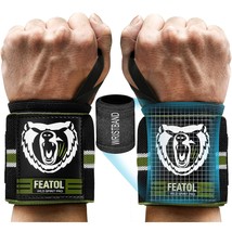 Wrist Wraps For Weightlifting Men Women (Dual Support), 18&quot; Wrist Brace ... - $16.99