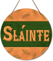 Sláinte Bar Decor Sign, Speakeasy Decor, Bar Sign For Home Kitchen Bar W... - $37.28