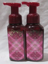 Bath &amp; Body Works Gentle &amp; Clean Foaming Hand Soap Set Lot 2 Frosted Cranberry - £19.42 GBP