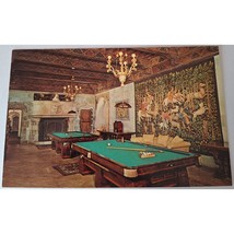 Postcard Hearst San Simeon State Historical Monument Pool Room Chrome Unposted - $6.92