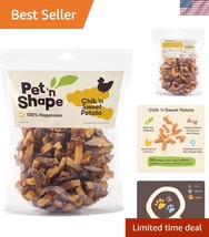 Natural Chicken-Wrapped Sweet Potato Dog Treats - 42 oz, Grain-Free Delight - $50.00