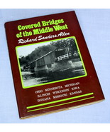 Covered Bridges of the Middle West hardbound book dust jacket Allen 1970 - £15.06 GBP