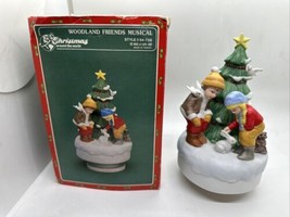 Woodland Friends Musical Christmas Around The World House of Lloyd 1988 Orig Box - £23.22 GBP