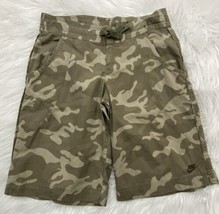 Nike Camouflage Shorts Women&#39;s X-Small (0/2) Chino Stretchy Style #23953... - $24.16