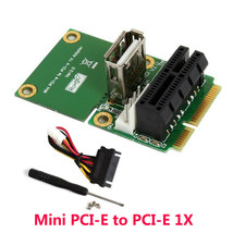 Mini Pci-E To Pci-E 1X Adapter Half Full Size For Pci-E To Mini Pcie Test Card - £25.57 GBP