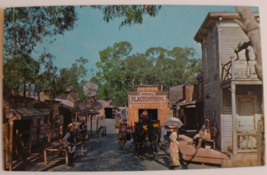 Main Street in Ghost Town Buena Park California Vintage Postcard - £4.67 GBP