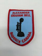 Alexander Graham Bell Baddeck Canada Embroidered Iron On Patch 3&quot; - $6.92