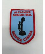 Alexander Graham Bell Baddeck Canada Embroidered Iron On Patch 3&quot; - $6.92