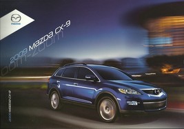 2009 Mazda CX-9 sales brochure catalog 09 US Sport Grand Touring - £6.29 GBP