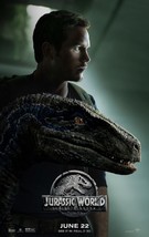 Jurassic World Fallen Kingdom Movie Poster Chris Pratt Film Print 27x40&quot; 24x36&quot; - £9.33 GBP+