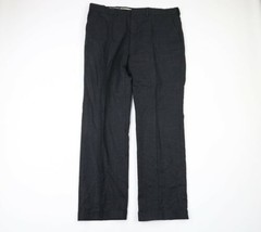 Vintage 70s Pendleton Mens 40x34 Distressed Wool Cuffed Wide Leg Chino Pants USA - £38.64 GBP