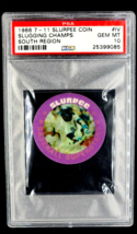 1986 7 11 Slurpee Coin South Region 4 IV Slugging Champ Dave Parker PSA ... - £40.63 GBP