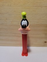 PEZ DISNEY GOOFY CLOSED MOUTH GREEN HAT 5&#39;&#39; EMPTY CANDY DISPENSER SLOVEN... - $5.73