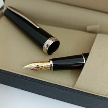 Cleo Skribent Fountain Pen Classic,14kt Gold Nib, Black Made in Germany - £157.97 GBP
