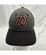 OC Sports Mens Cap Hat Grey MLB Washington Nationals Mesh Embroidered Lo... - £9.34 GBP