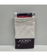 2004 Men’s Jockey Y-Front Low Rise Briefs White Size 36 - 2 Pack 100% Co... - $34.55