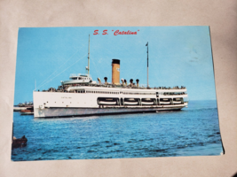 Vintage Postcard - SS Catalina on the Water 1960s - Western Publishing - £15.16 GBP