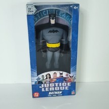 Mattel DC Universe Justice League Batman 10 Inch Figure 2003 Black Suit NEW - $39.59