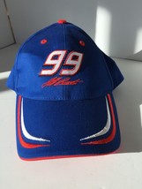 Jeff Burton 99 Blue Nascar Adjustable Team Caliber Baseball Hat - $9.89