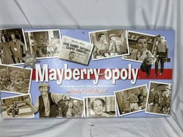 Mayberry Opoly Board Game COMPLETE Late for the Sky 2007 Andy Griffith S... - £23.39 GBP