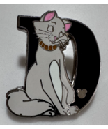 Disney Alphabet Letters ~ &#39;D&#39; Duchess Aristocats 2011 Pin - $201.94 MXN