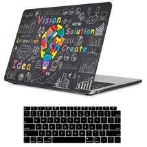 Case Compatible With Macbook Pro 15 Inch With Touch Bar, Slim Rubberized Hard Pl - £33.61 GBP